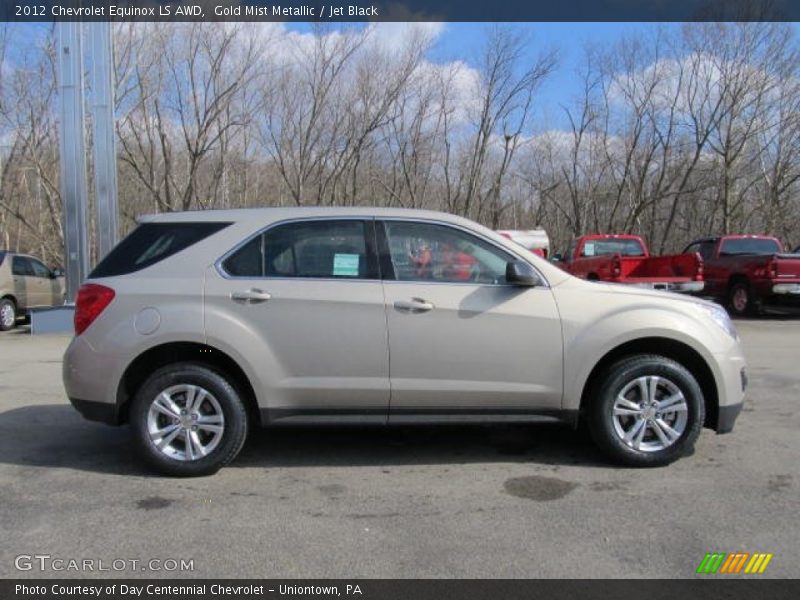 2012 Equinox LS AWD Gold Mist Metallic