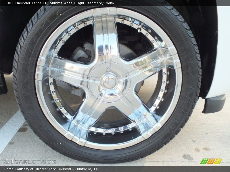 Summit White / Light Cashmere/Ebony 2007 Chevrolet Tahoe LT