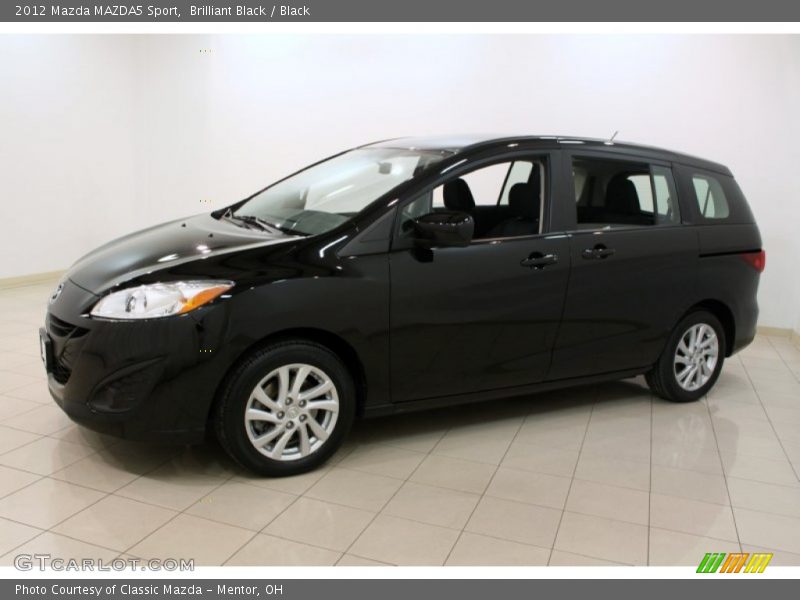 Brilliant Black / Black 2012 Mazda MAZDA5 Sport