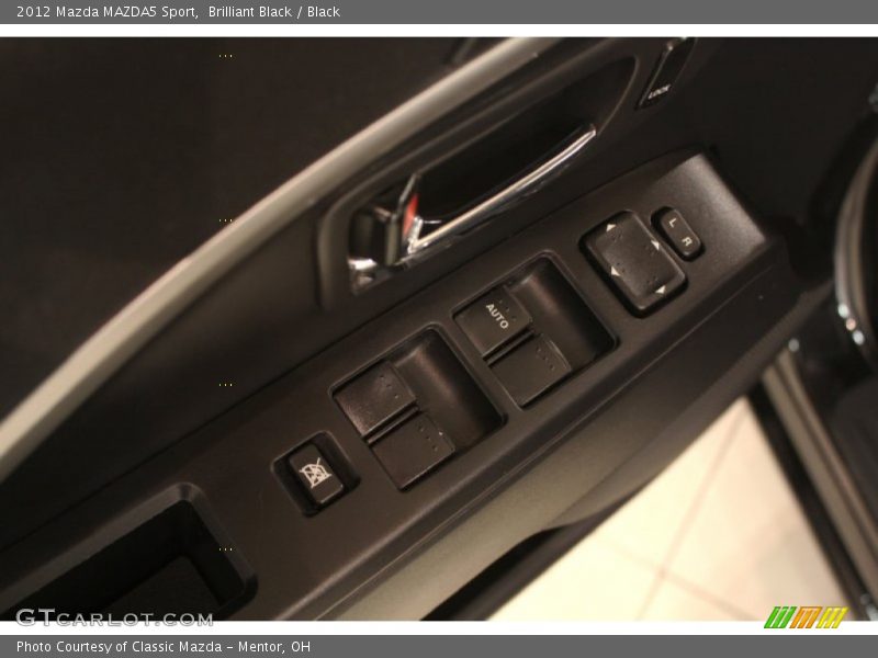 Brilliant Black / Black 2012 Mazda MAZDA5 Sport