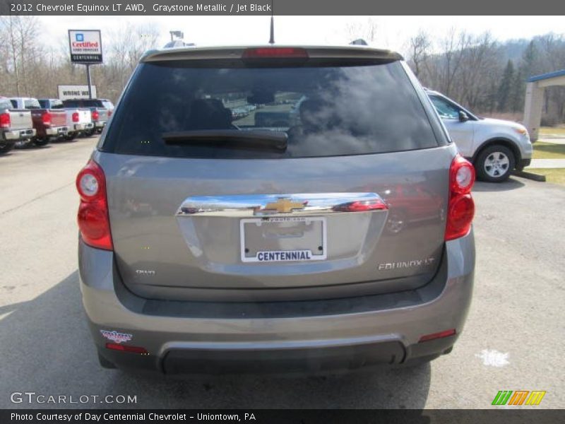 Graystone Metallic / Jet Black 2012 Chevrolet Equinox LT AWD