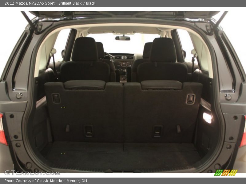 Brilliant Black / Black 2012 Mazda MAZDA5 Sport