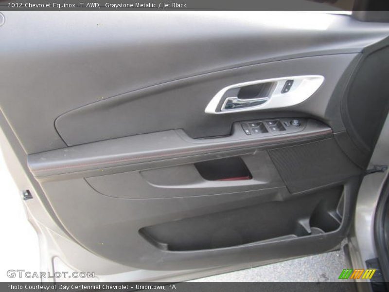 Graystone Metallic / Jet Black 2012 Chevrolet Equinox LT AWD