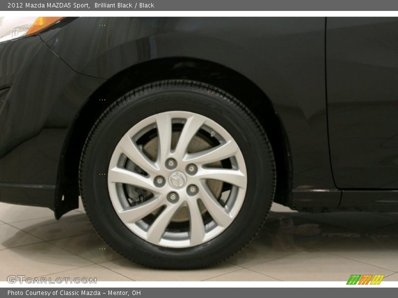 Brilliant Black / Black 2012 Mazda MAZDA5 Sport