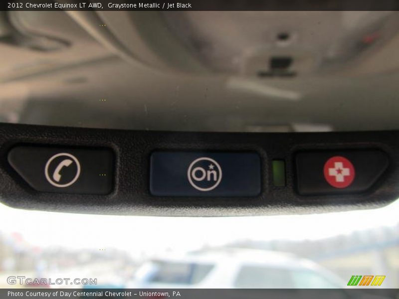 Graystone Metallic / Jet Black 2012 Chevrolet Equinox LT AWD