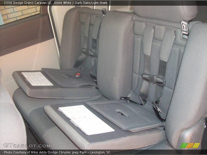 Stone White / Dark Slate/Light Shale 2008 Dodge Grand Caravan SE