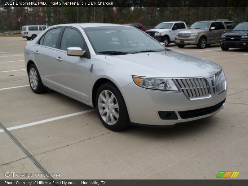 Ingot Silver Metallic / Dark Charcoal 2011 Lincoln MKZ FWD