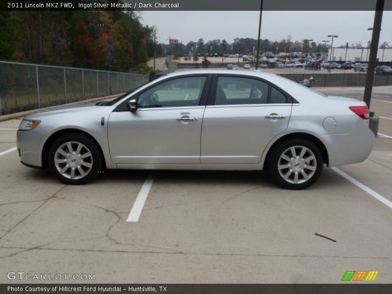 Ingot Silver Metallic / Dark Charcoal 2011 Lincoln MKZ FWD
