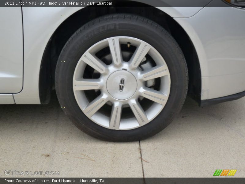 Ingot Silver Metallic / Dark Charcoal 2011 Lincoln MKZ FWD