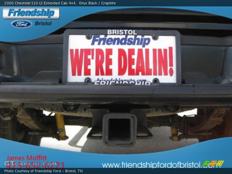 Onyx Black / Graphite 2000 Chevrolet S10 LS Extended Cab 4x4