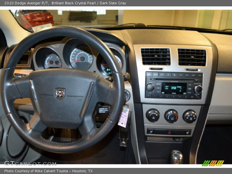 Brilliant Black Crystal Pearl / Dark Slate Gray 2010 Dodge Avenger R/T