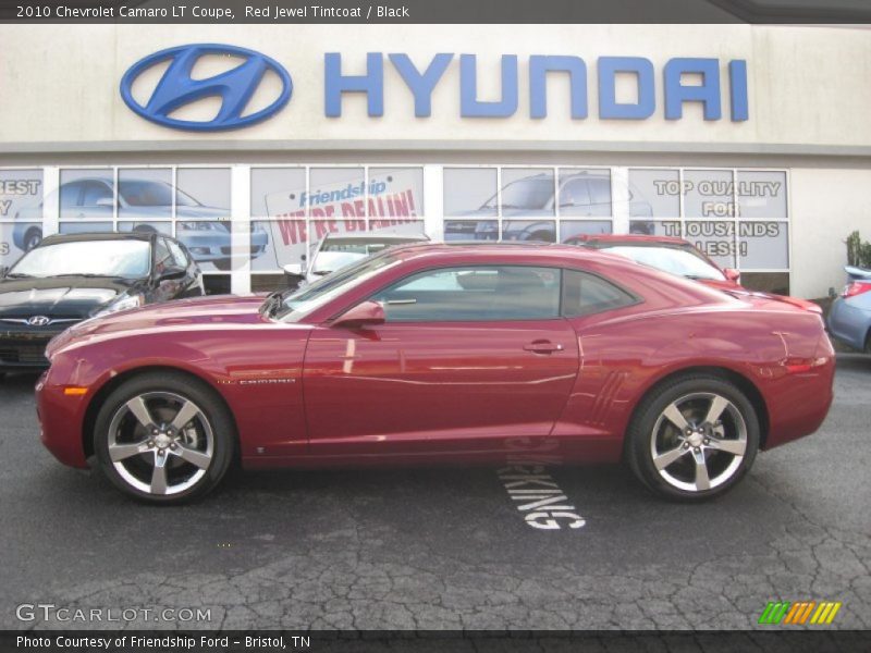 Red Jewel Tintcoat / Black 2010 Chevrolet Camaro LT Coupe