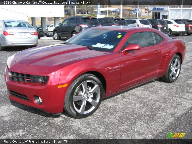 Front 3/4 View of 2010 Camaro LT Coupe