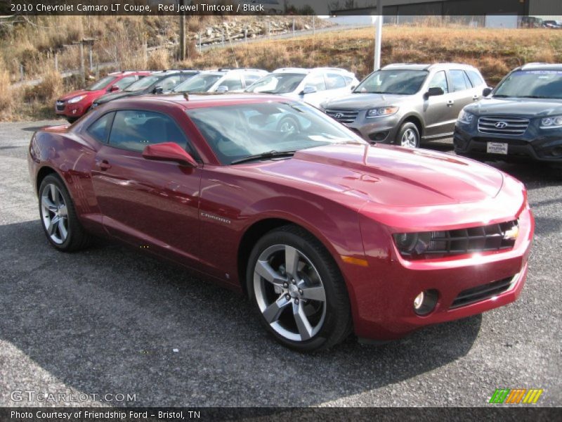 Red Jewel Tintcoat / Black 2010 Chevrolet Camaro LT Coupe