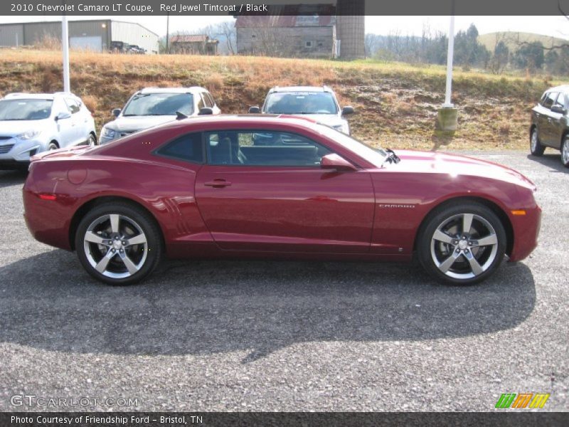 Red Jewel Tintcoat / Black 2010 Chevrolet Camaro LT Coupe