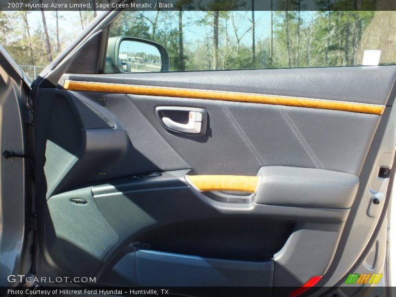Sage Green Metallic / Black 2007 Hyundai Azera Limited