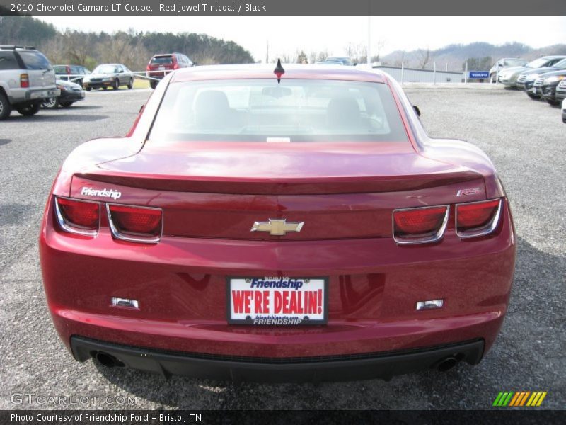 Red Jewel Tintcoat / Black 2010 Chevrolet Camaro LT Coupe