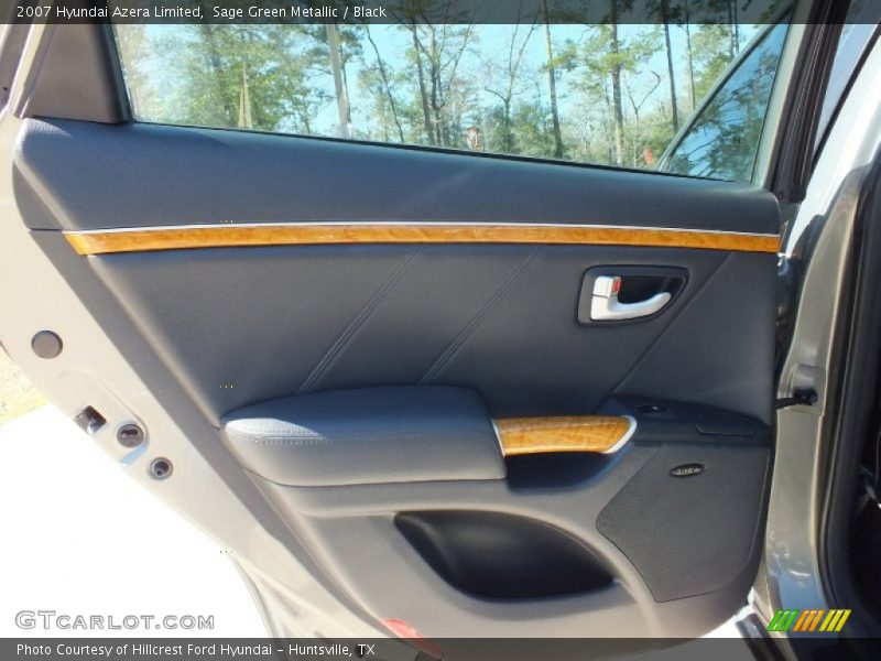 Sage Green Metallic / Black 2007 Hyundai Azera Limited