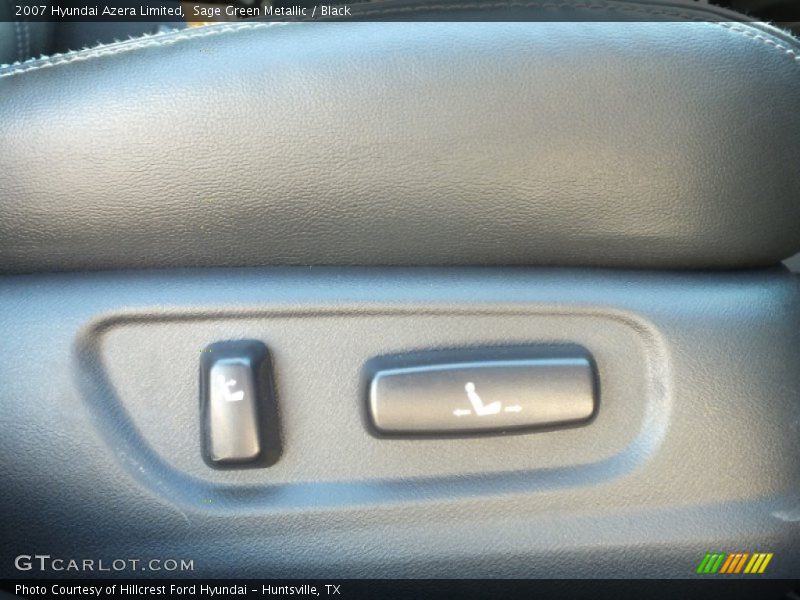Sage Green Metallic / Black 2007 Hyundai Azera Limited