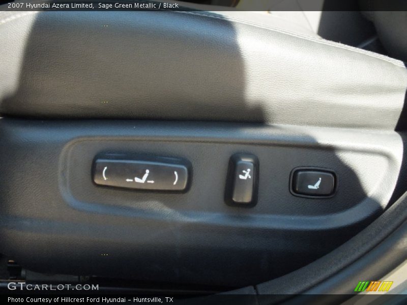 Sage Green Metallic / Black 2007 Hyundai Azera Limited