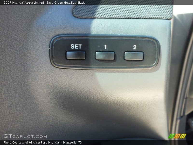 Sage Green Metallic / Black 2007 Hyundai Azera Limited