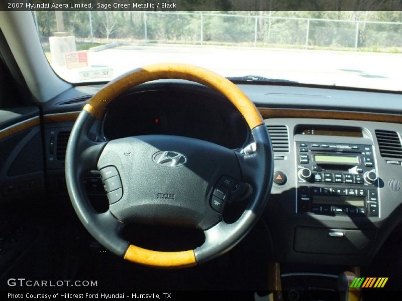 Sage Green Metallic / Black 2007 Hyundai Azera Limited