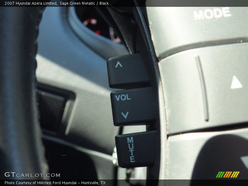 Sage Green Metallic / Black 2007 Hyundai Azera Limited