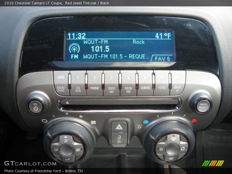 Audio System of 2010 Camaro LT Coupe