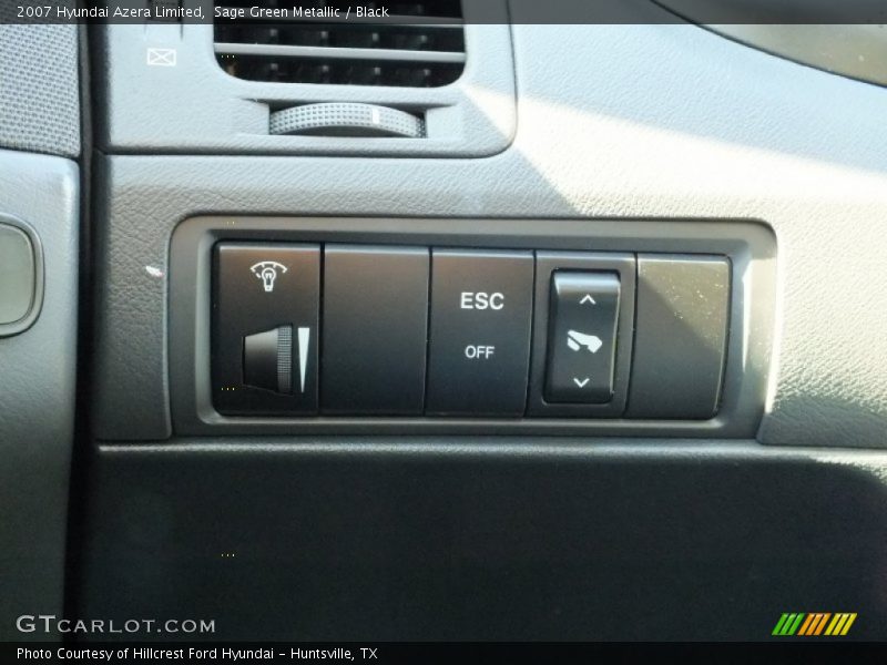 Sage Green Metallic / Black 2007 Hyundai Azera Limited