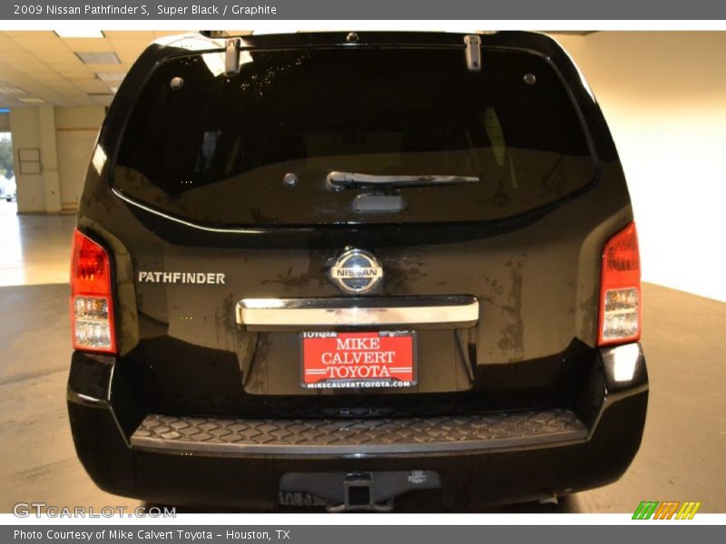 Super Black / Graphite 2009 Nissan Pathfinder S