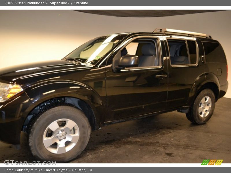 Super Black / Graphite 2009 Nissan Pathfinder S