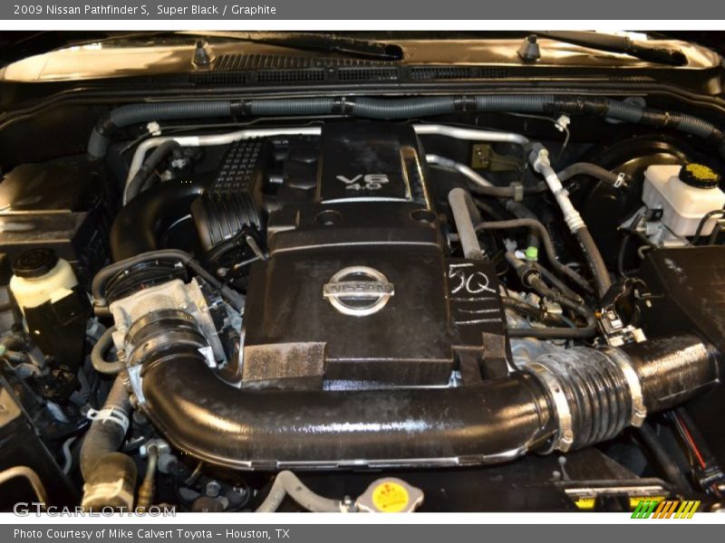 Super Black / Graphite 2009 Nissan Pathfinder S