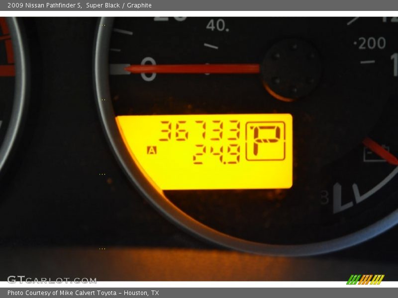 Super Black / Graphite 2009 Nissan Pathfinder S