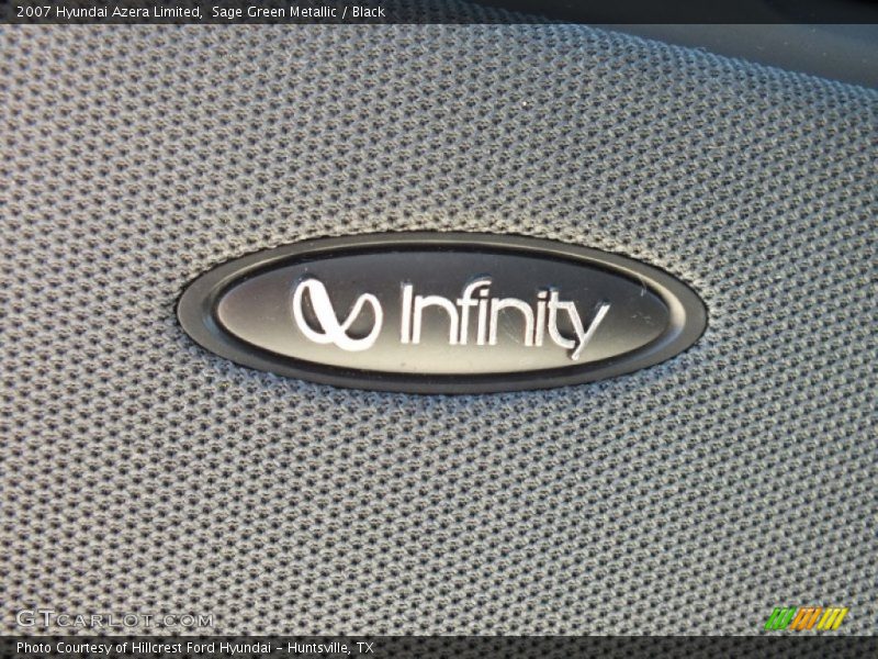Sage Green Metallic / Black 2007 Hyundai Azera Limited