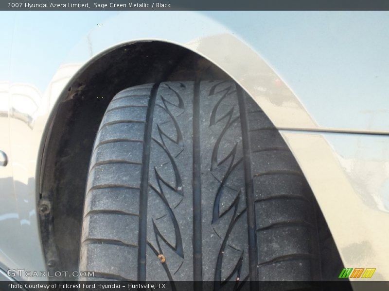 Sage Green Metallic / Black 2007 Hyundai Azera Limited