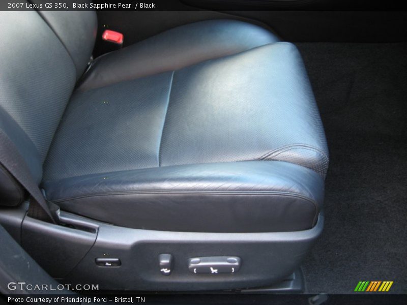Black Sapphire Pearl / Black 2007 Lexus GS 350
