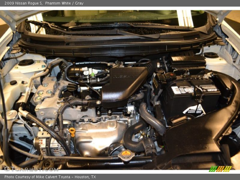 Phantom White / Gray 2009 Nissan Rogue S