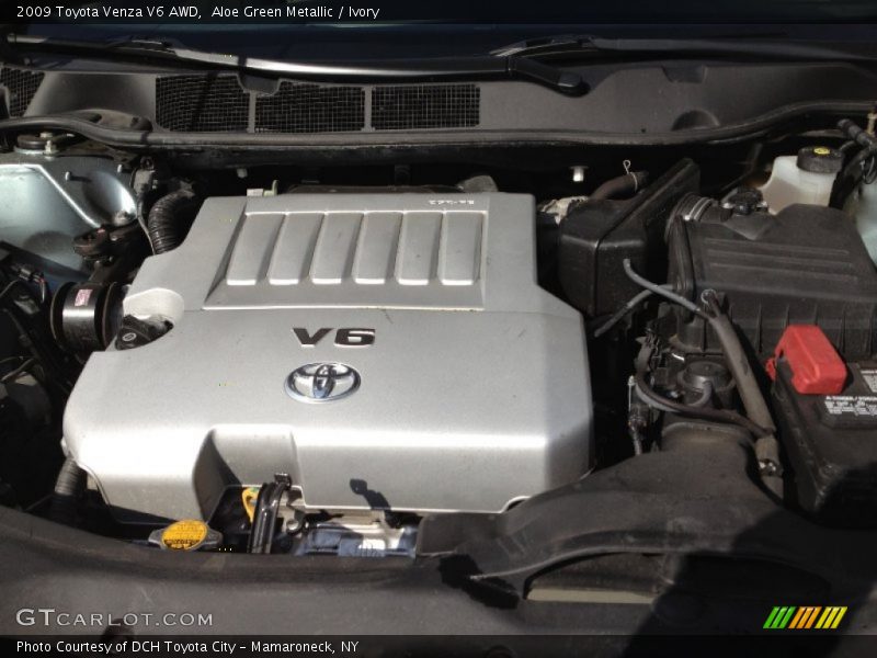 Aloe Green Metallic / Ivory 2009 Toyota Venza V6 AWD