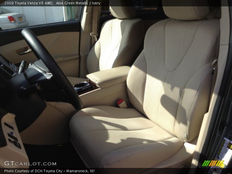 Aloe Green Metallic / Ivory 2009 Toyota Venza V6 AWD