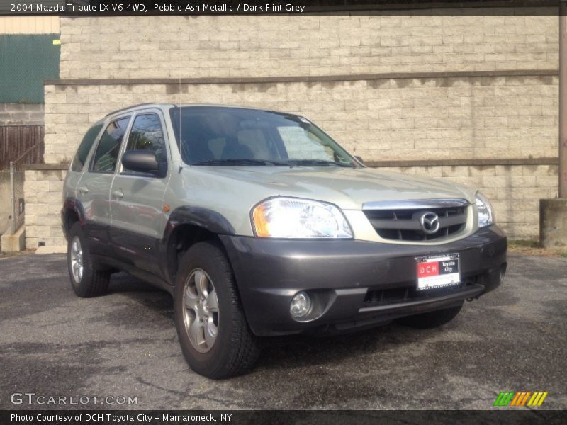 Pebble Ash Metallic / Dark Flint Grey 2004 Mazda Tribute LX V6 4WD