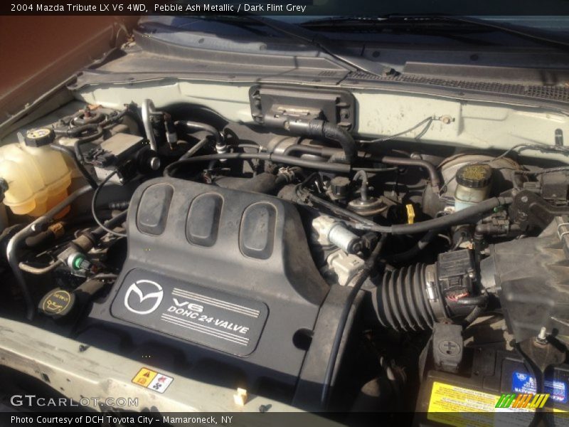 Pebble Ash Metallic / Dark Flint Grey 2004 Mazda Tribute LX V6 4WD
