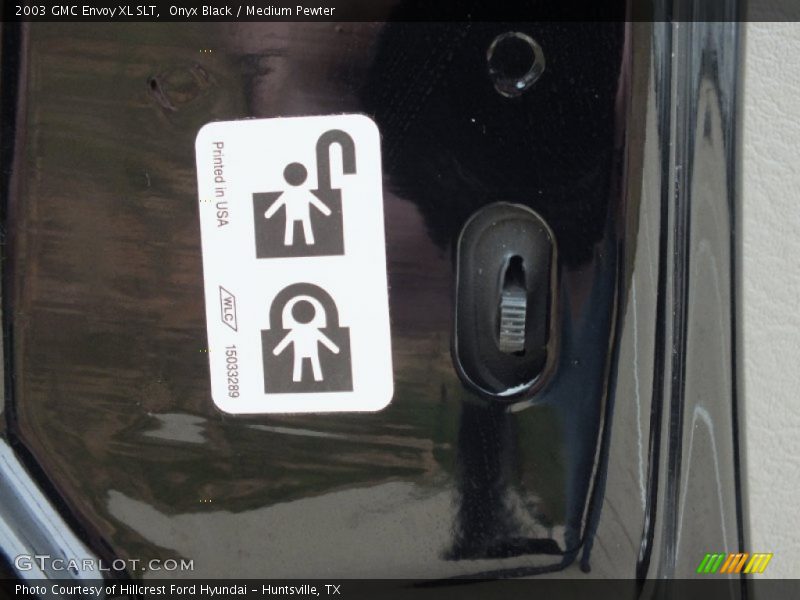 Onyx Black / Medium Pewter 2003 GMC Envoy XL SLT