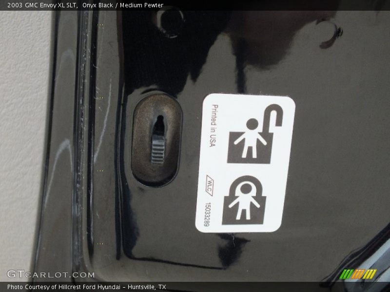 Onyx Black / Medium Pewter 2003 GMC Envoy XL SLT