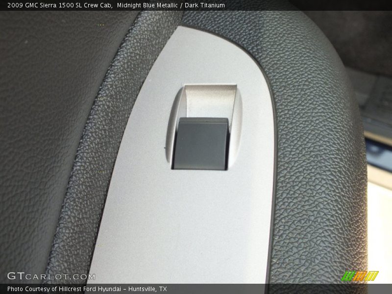 Midnight Blue Metallic / Dark Titanium 2009 GMC Sierra 1500 SL Crew Cab