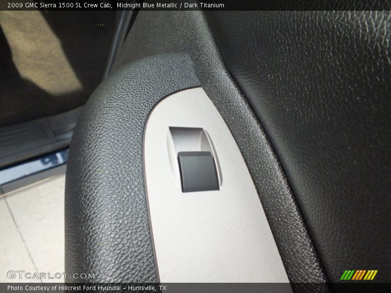 Midnight Blue Metallic / Dark Titanium 2009 GMC Sierra 1500 SL Crew Cab