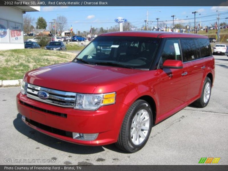Front 3/4 View of 2012 Flex SEL AWD