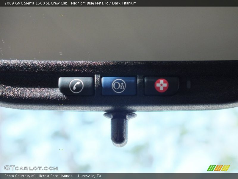 Midnight Blue Metallic / Dark Titanium 2009 GMC Sierra 1500 SL Crew Cab
