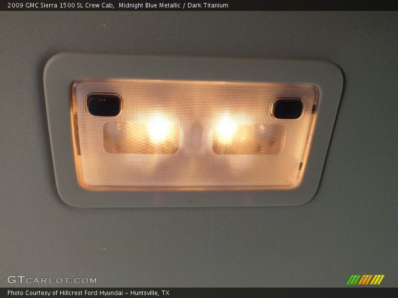 Midnight Blue Metallic / Dark Titanium 2009 GMC Sierra 1500 SL Crew Cab