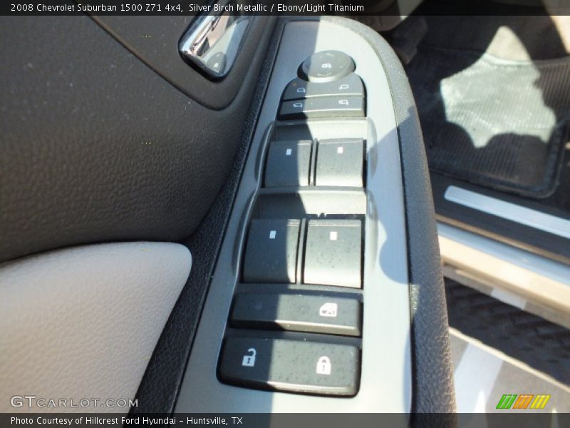 Silver Birch Metallic / Ebony/Light Titanium 2008 Chevrolet Suburban 1500 Z71 4x4