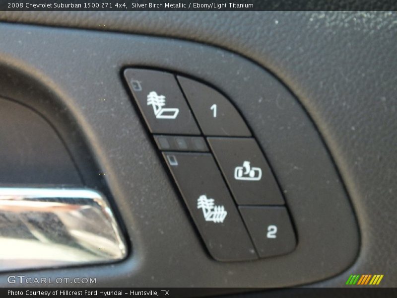 Silver Birch Metallic / Ebony/Light Titanium 2008 Chevrolet Suburban 1500 Z71 4x4